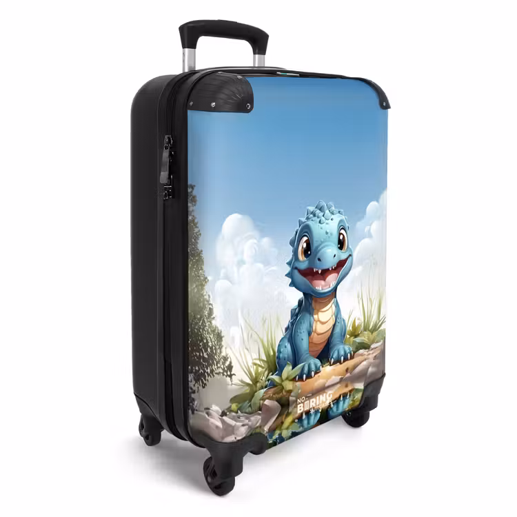 Darius Dino NBS - Handbagage koffer - Unisex middel -productfoto_3d