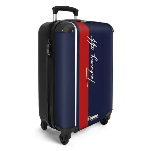 110 NBS - Handbagage koffer - Volwassenen Unisex middel -productfoto_3d