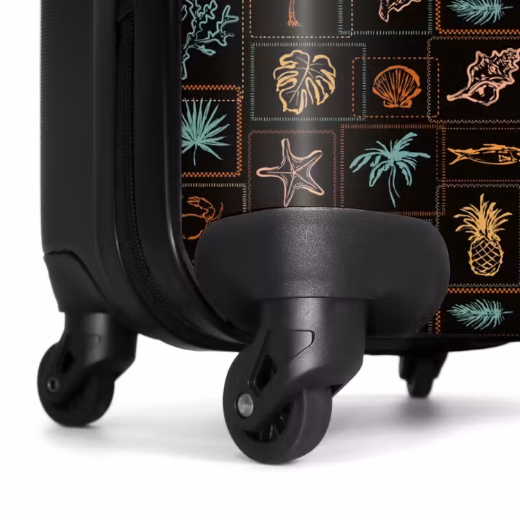 Donkere zomerse vibes print NBS - Handbagage koffer - Volwassenen Unisex middel -wiel