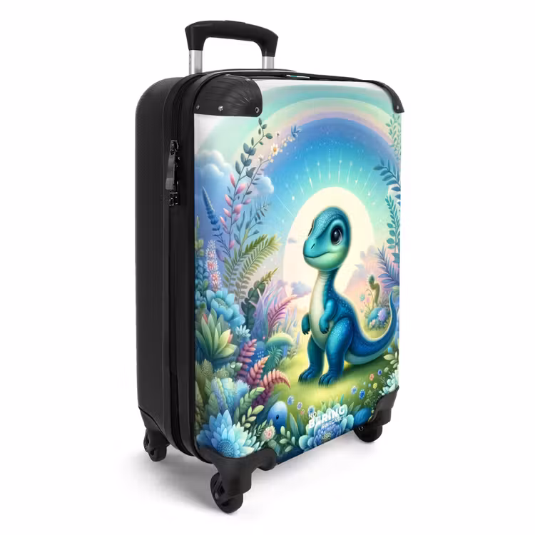 Django Dino NBS - Handbagage koffer - Unisex middel -productfoto_3d