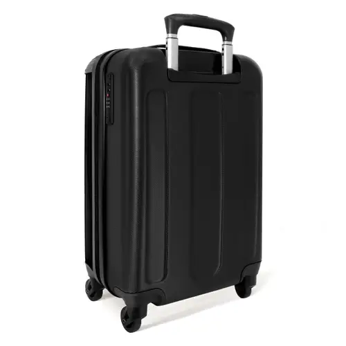 Dumbbell met graffiti NBS - Handbagage koffer - Unisex middel -achterkant