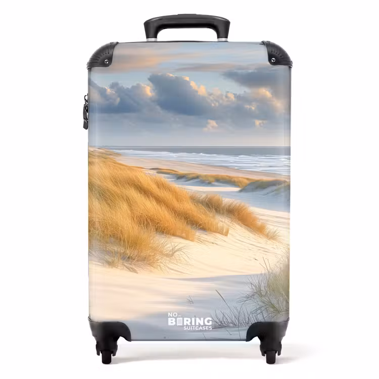 Duinen met helmgras NBS - Handbagage koffer - Unisex middel -productfoto_recht