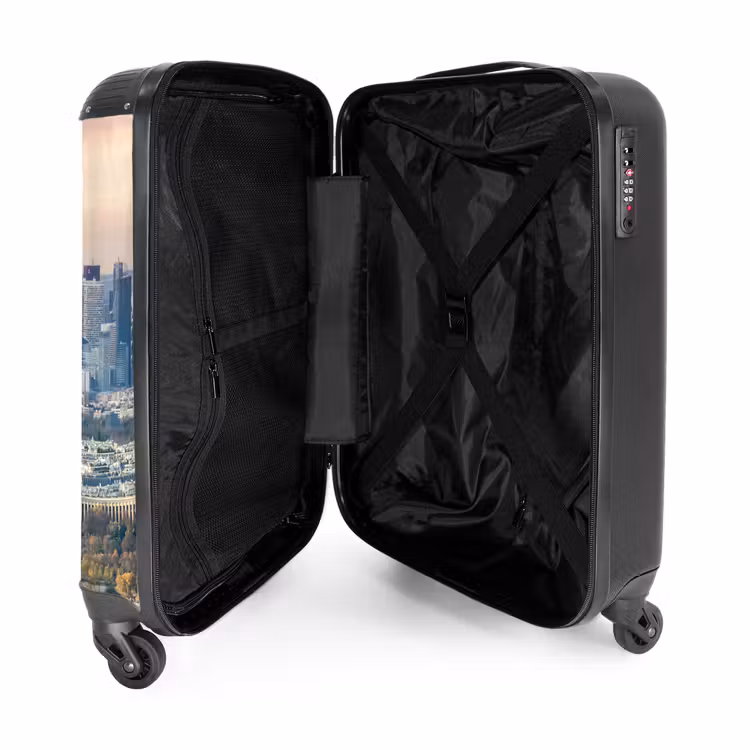 Eiffeltoren - Herfst - Parijs - Avond NBS - Handbagage koffer - Unisex middel -binnenkant