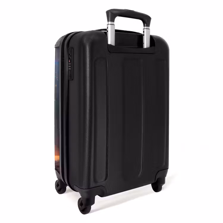 Olifant op ruimtereis NBS - Handbagage koffer - Unisex middel -achterkant