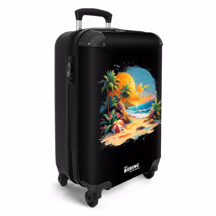 Exotische Muurschildering NBS - Handbagage koffer - Unisex middel -productfoto_3d
