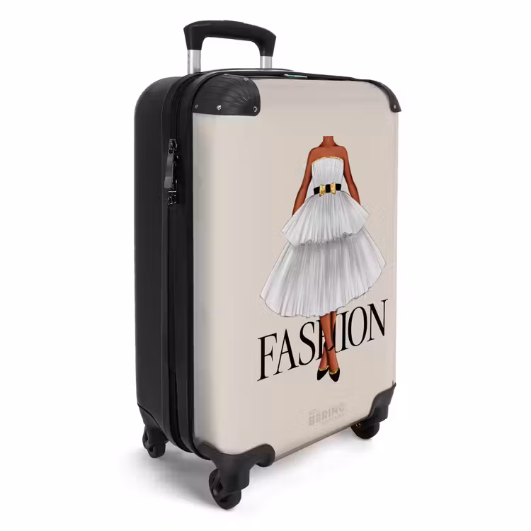 14 NBS - Handbagage koffer - Unisex middel -productfoto_3d
