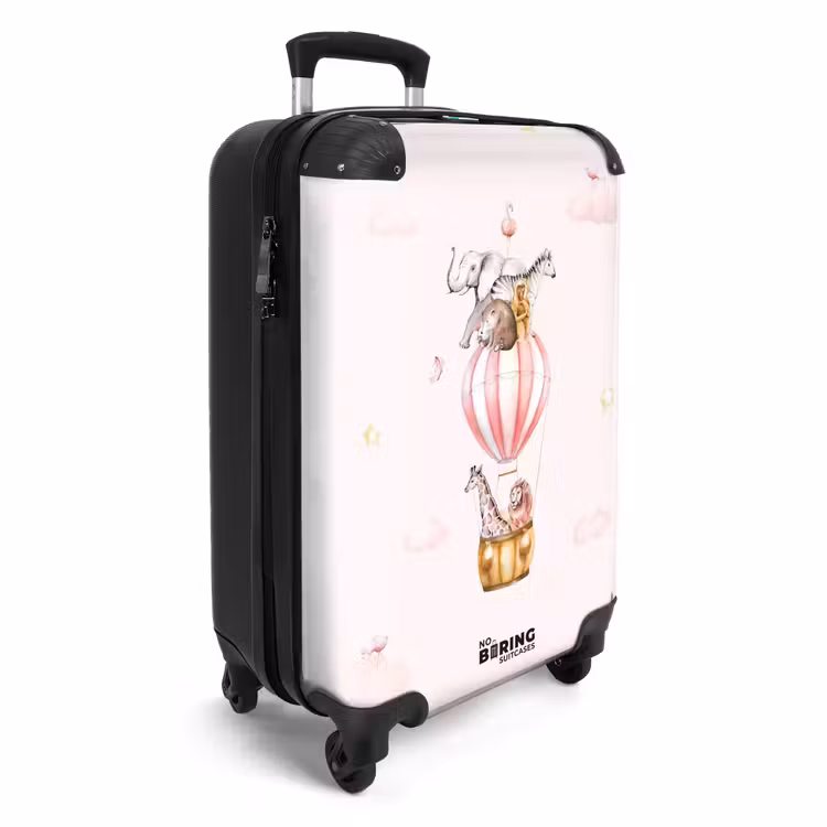 Vliegend circus NBS - Handbagage koffer - Unisex middel -productfoto_3d