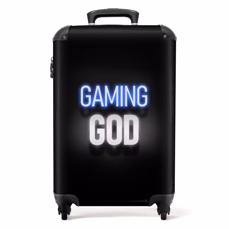 Gaming God NBS - Handbagage koffer - Unisex middel -productfoto_recht
