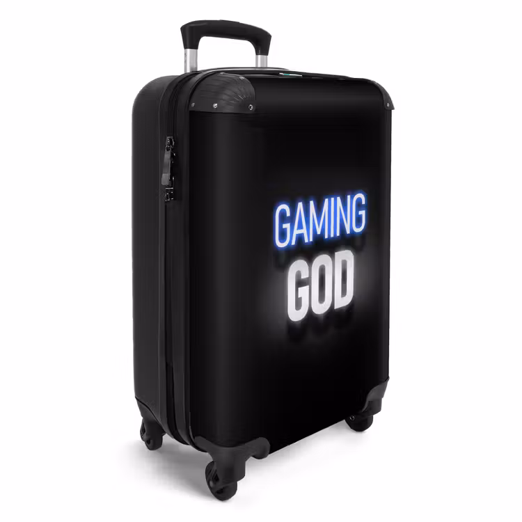 Gaming God NBS - Handbagage koffer - Unisex middel -productfoto_3d