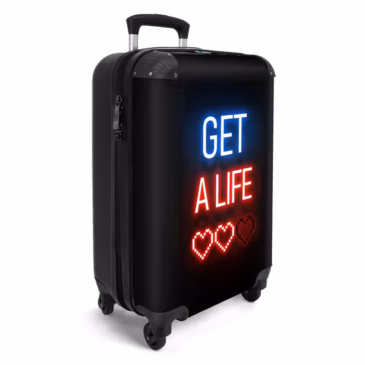 Get a Life NBS - Handbagage koffer - Unisex middel -productfoto_3d