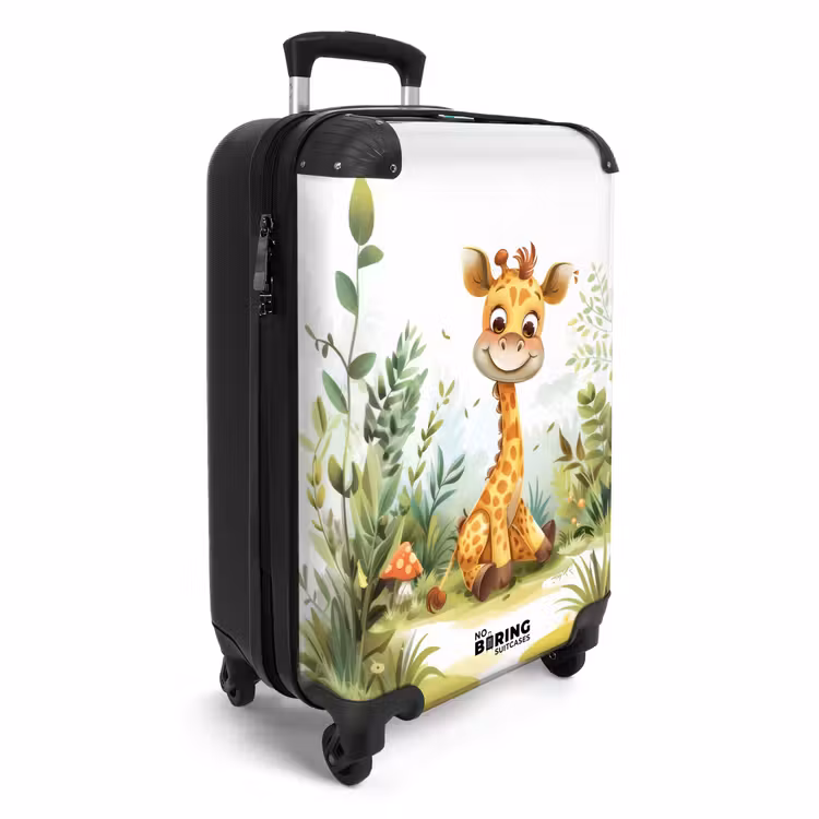 Guusje giraf NBS - Handbagage koffer - Unisex middel -productfoto_3d