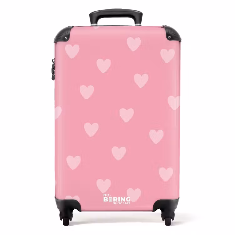 Hartjesritme NBS - Handbagage koffer - Unisex middel -productfoto_recht