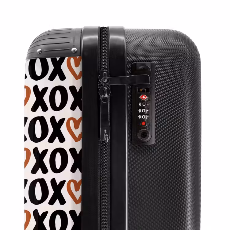Knuffels en Hartjes NBS - Handbagage koffer - Volwassenen Unisex middel -slot