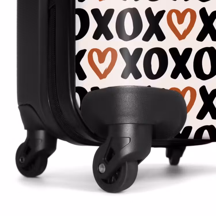 Knuffels en Hartjes NBS - Handbagage koffer - Volwassenen Unisex middel -wiel