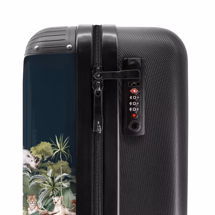 Jungle in de maneschijn NBS - Handbagage koffer - Unisex middel -slot