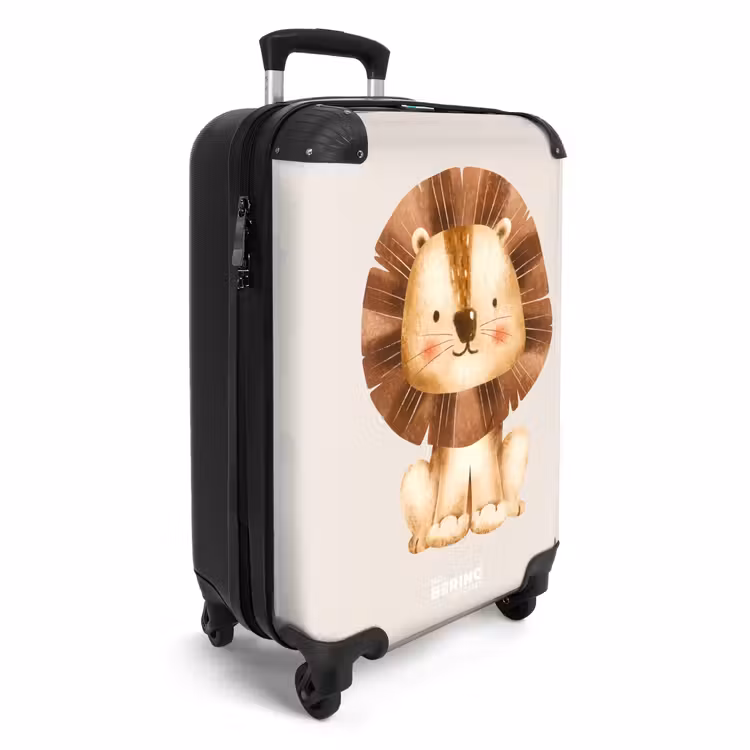 Lamar Leeuw NBS - Handbagage koffer - Unisex middel -productfoto_3d