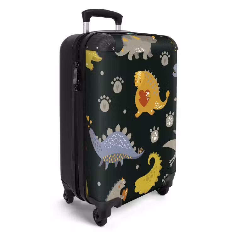 Liefdevolle Dinosaurus NBS - Handbagage koffer - Unisex middel -productfoto_3d