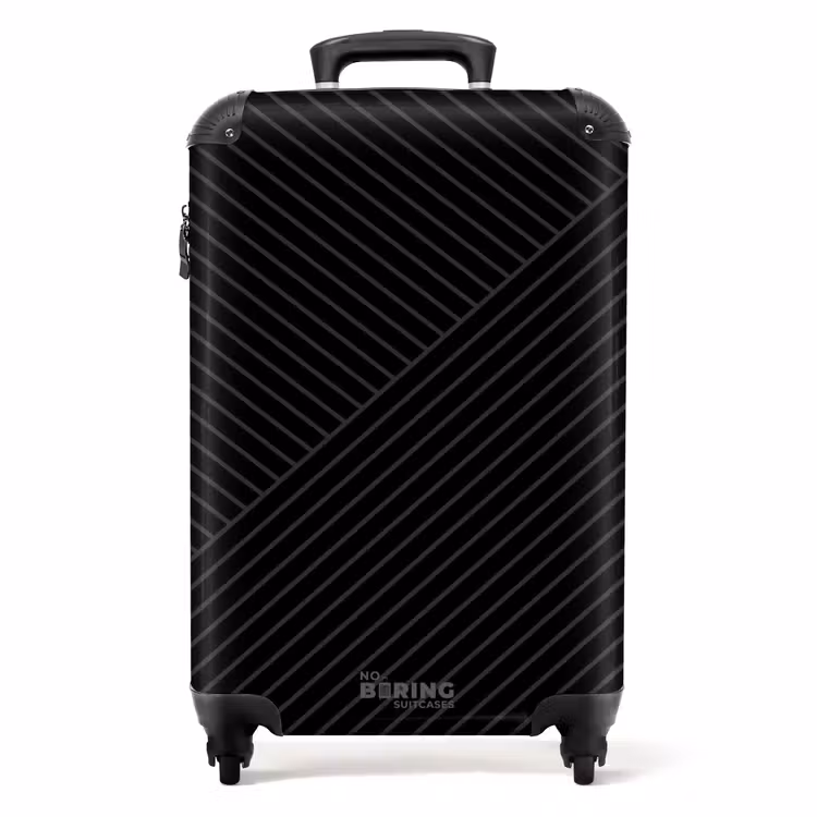123 NBS - Handbagage koffer - Unisex middel -productfoto_recht