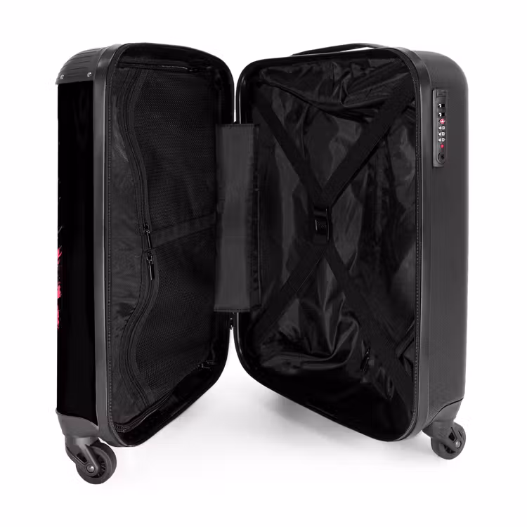 Monstertruck met kleurrijke graffiti NBS - Handbagage koffer - Unisex middel -binnenkant