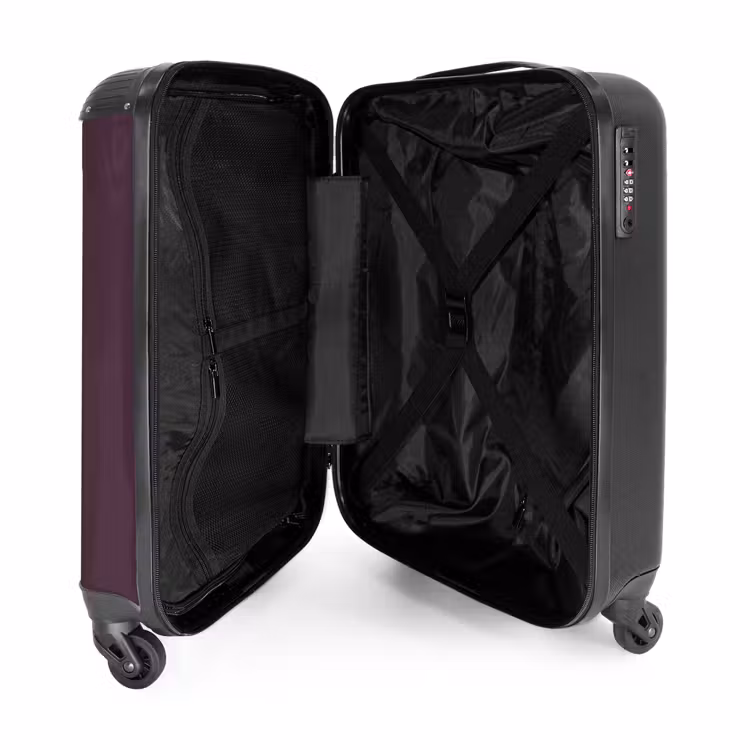 Neon Wheels NBS - Handbagage koffer - Unisex middel -binnenkant