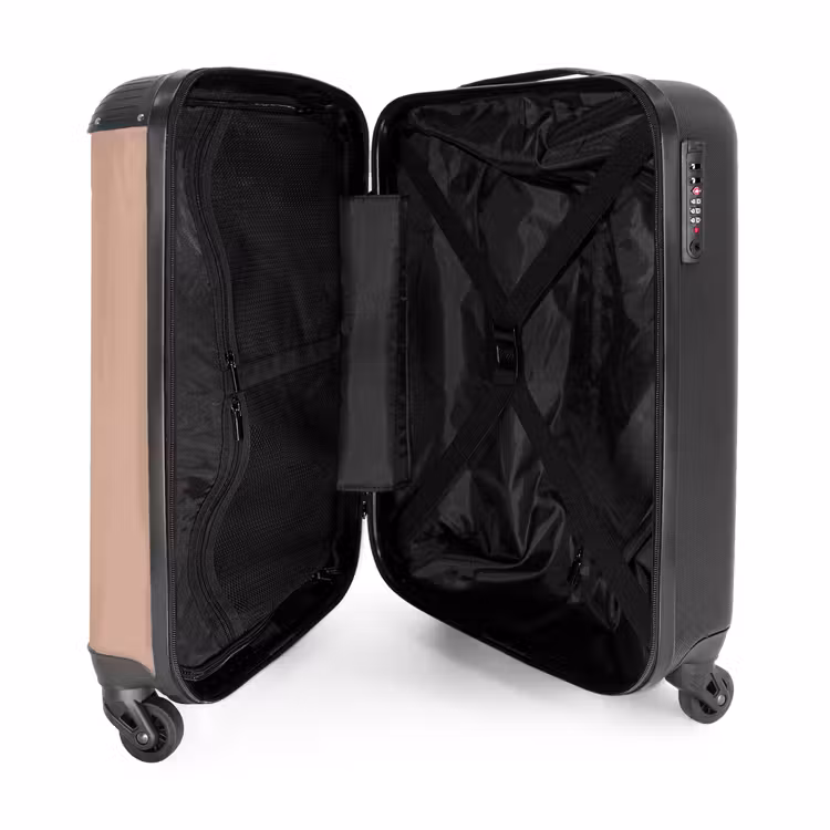 6 NBS - Handbagage koffer - Unisex middel -binnenkant