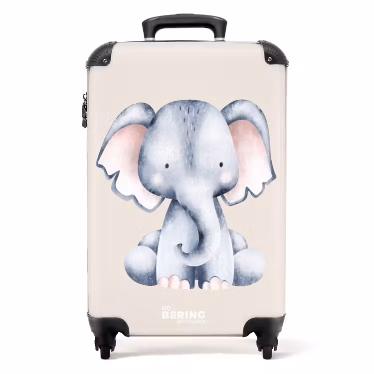 Oane Olifant NBS - Handbagage koffer - Unisex middel -productfoto_recht