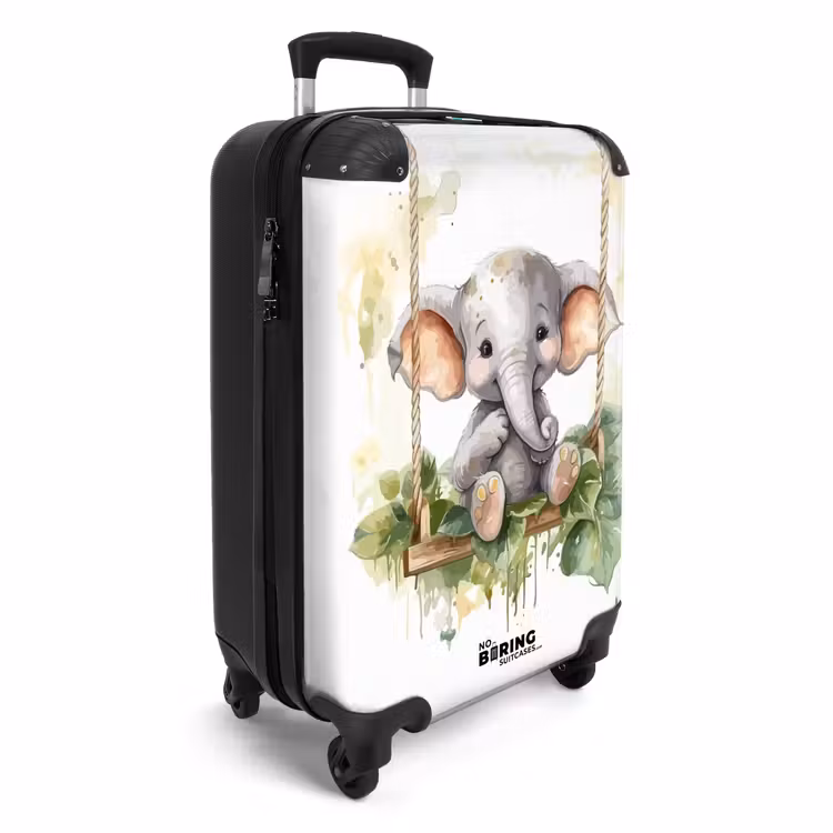 Onno olifant NBS - Handbagage koffer - Unisex middel -productfoto_3d