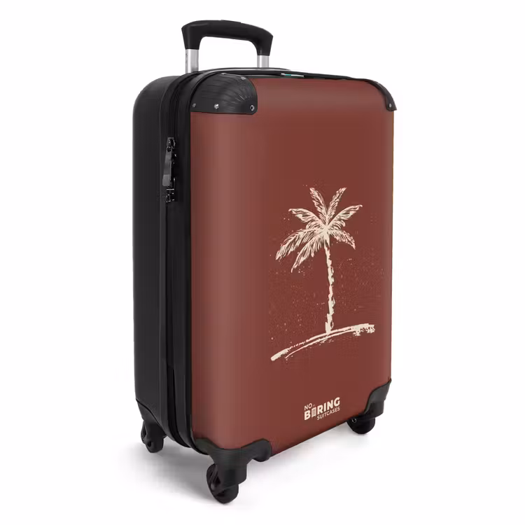 6 NBS - Handbagage koffer - Unisex middel -productfoto_3d