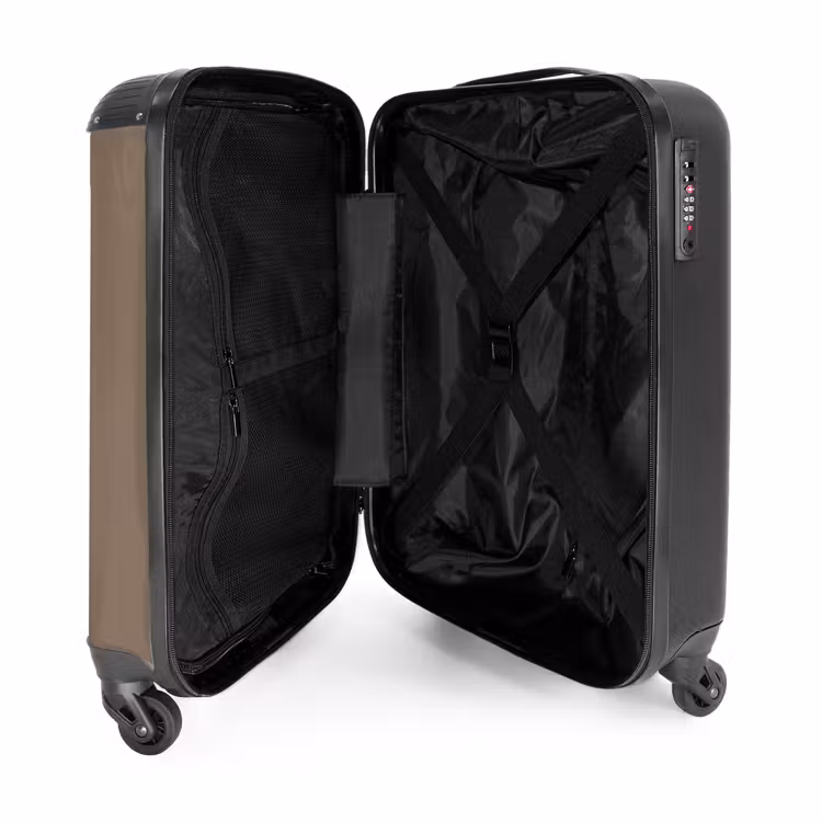 4 NBS - Handbagage koffer - Unisex middel -binnenkant