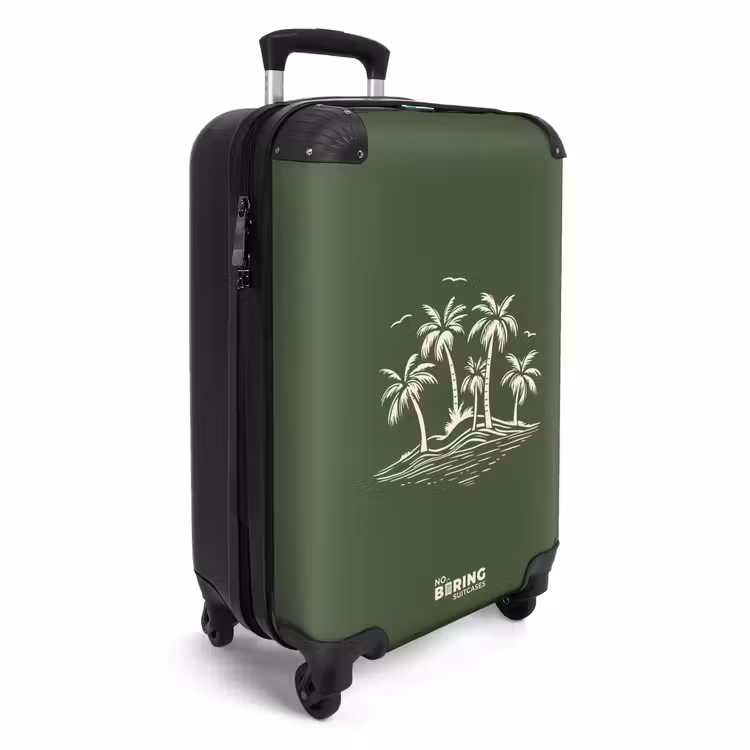 9 NBS - Handbagage koffer - Unisex middel -productfoto_3d