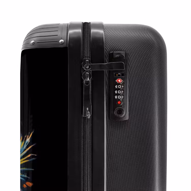 Panda als Tropische Street Art NBS - Handbagage koffer - Unisex middel -slot