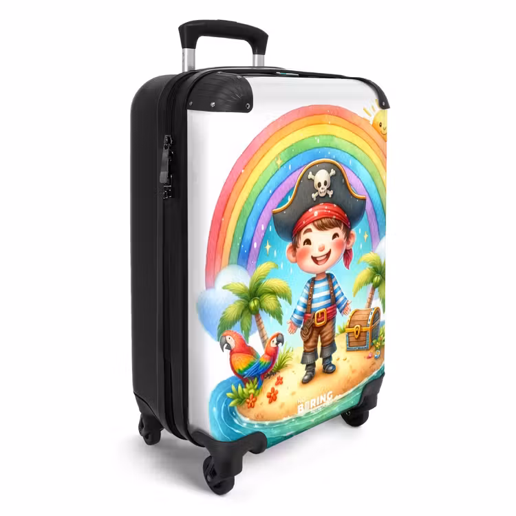 Pascal piraatje NBS - Handbagage koffer - Unisex middel -productfoto_3d