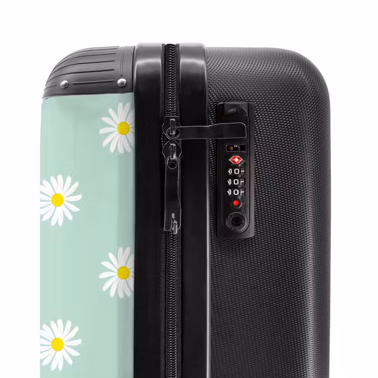 3 NBS - Handbagage koffer - Unisex middel -slot