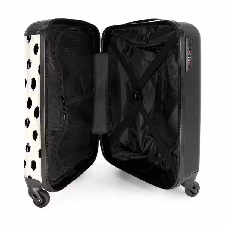 99 NBS - Handbagage koffer - Unisex middel -binnenkant