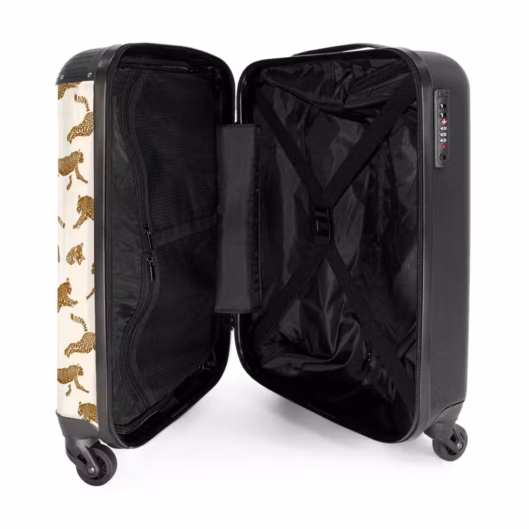 69 NBS - Handbagage koffer - Unisex middel -binnenkant