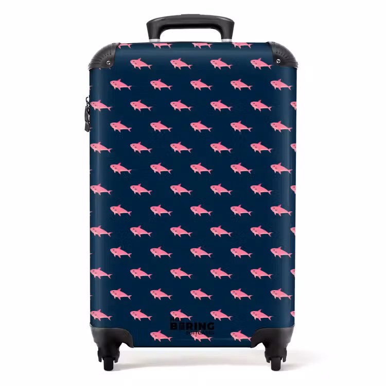 107 NBS - Handbagage koffer - Unisex middel -productfoto_recht