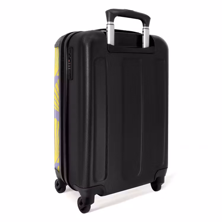 19 NBS - Handbagage koffer - Unisex middel -achterkant
