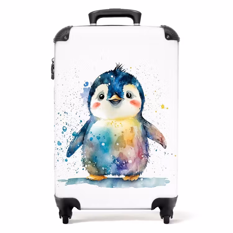 Picasso pinguïn NBS - Handbagage koffer - Unisex middel -productfoto_recht