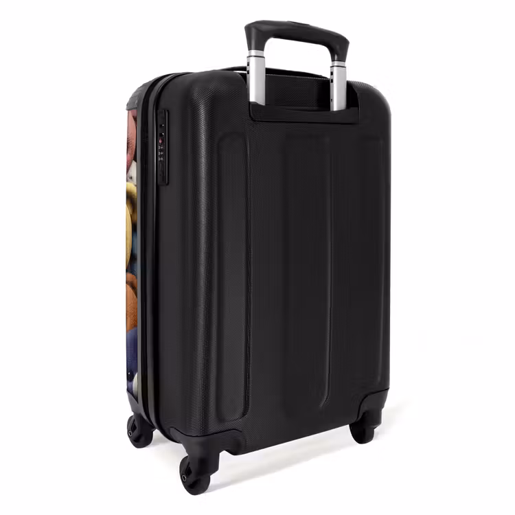 Bonte Berenbende NBS - Handbagage koffer - Unisex middel -achterkant