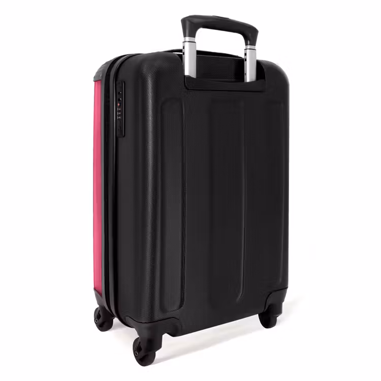 Roze ranger NBS - Handbagage koffer - Unisex middel -achterkant