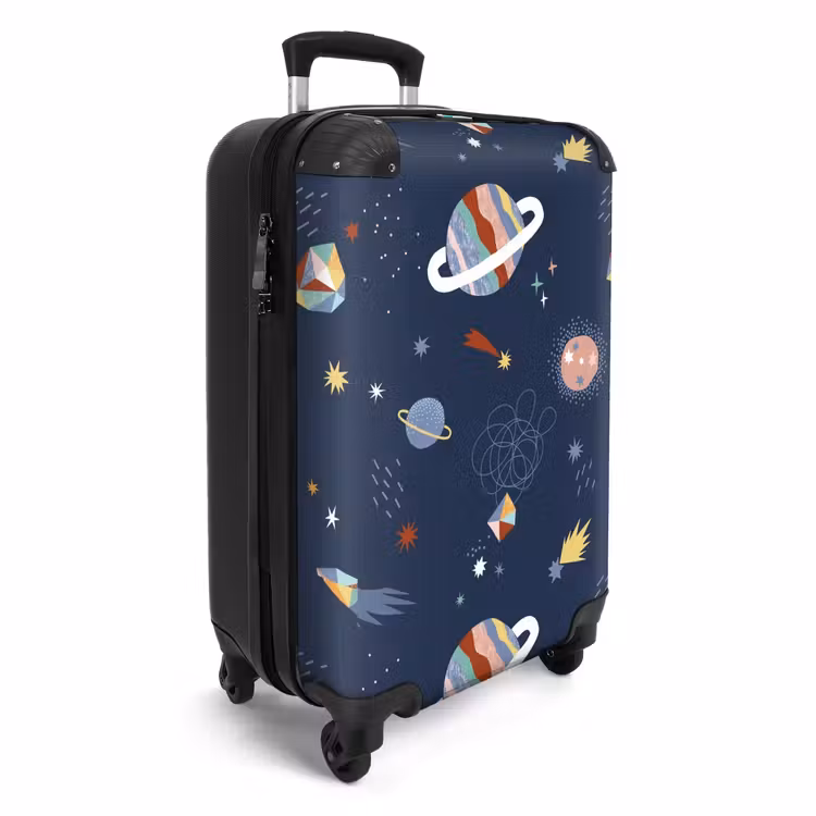 Planetarium NBS - Handbagage koffer - Unisex middel -productfoto_3d