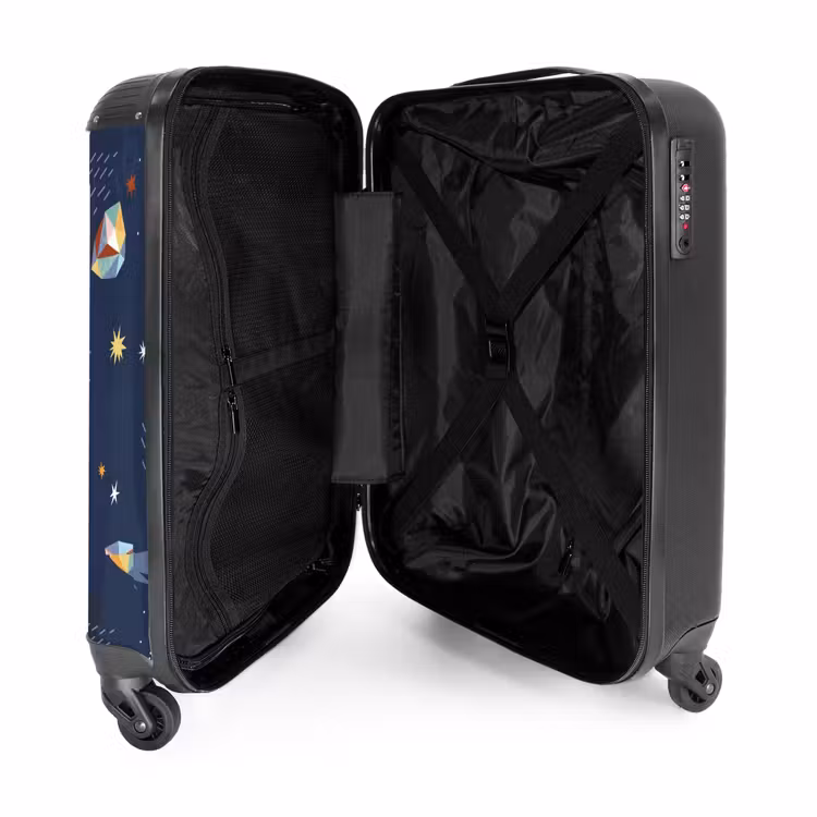 Planetarium NBS - Handbagage koffer - Unisex middel -binnenkant