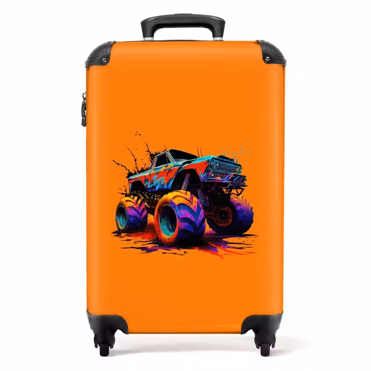 Rainbow Wheels NBS - Handbagage koffer - Unisex middel -productfoto_recht