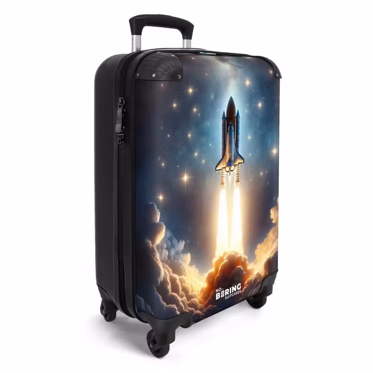 Razendsnelle raket NBS - Handbagage koffer - Unisex middel -productfoto_3d