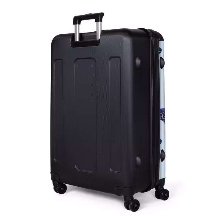 Ruimtevaart en buitenaards patroon op lichtblauw NBS - Large koffer - Volwassenen Unisex groot -product4