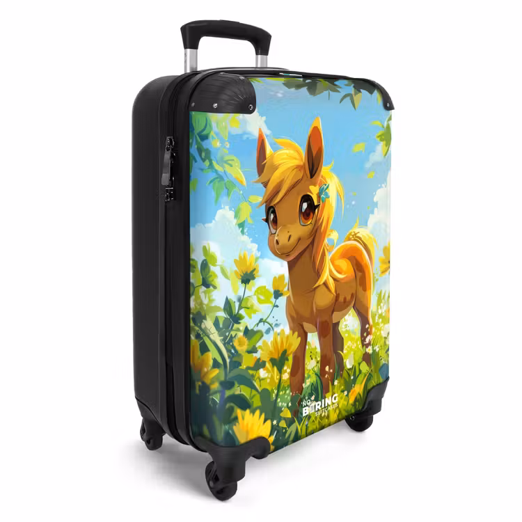 Sunny pony NBS - Handbagage koffer - Unisex middel -productfoto_3d