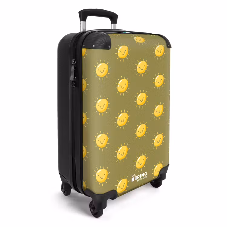 Sunny situation olijf NBS - Handbagage koffer - Unisex middel -productfoto_3d