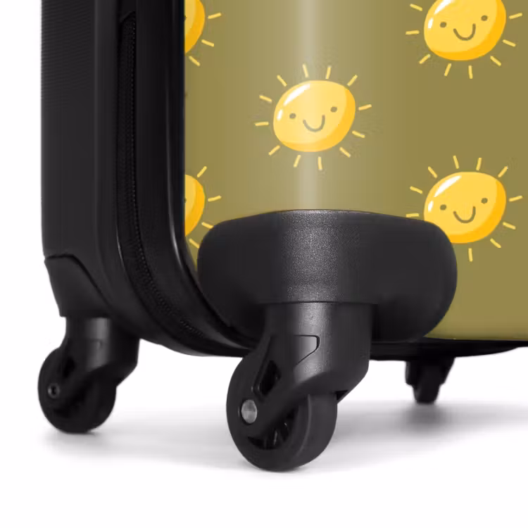 Sunny situation olijf NBS - Handbagage koffer - Unisex middel -wiel