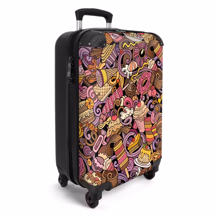 Sweet surprises NBS - Handbagage koffer - Unisex middel -productfoto_3d
