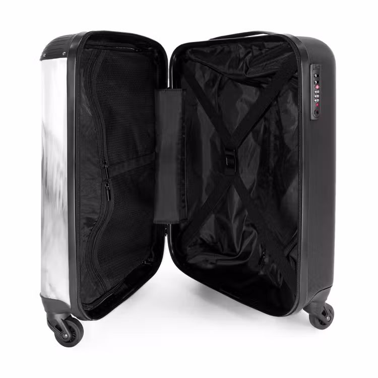 Sympathiek span NBS - Handbagage koffer - Unisex middel -binnenkant